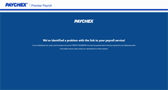 Desktop Screenshot of phssso.paychex.com